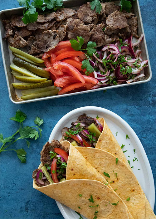 Pure Persian Kitchen Motherwell Flame Grilled Lamb Doner